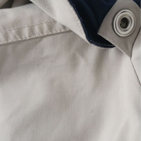 St. John’s bay khaki jacket Lined removable hood size M raincoat - Picture 13 of 13